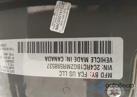 2021 Chrysler Pacifica Touring L from USA, damaged, VIN 2C4RC1BG2MR598537